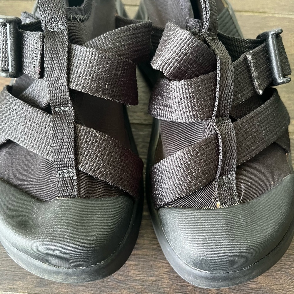 Chaco Vitim Ecotread Black Shoes Youth Kids J180023Y Size US 12 - Picture 2 of 15